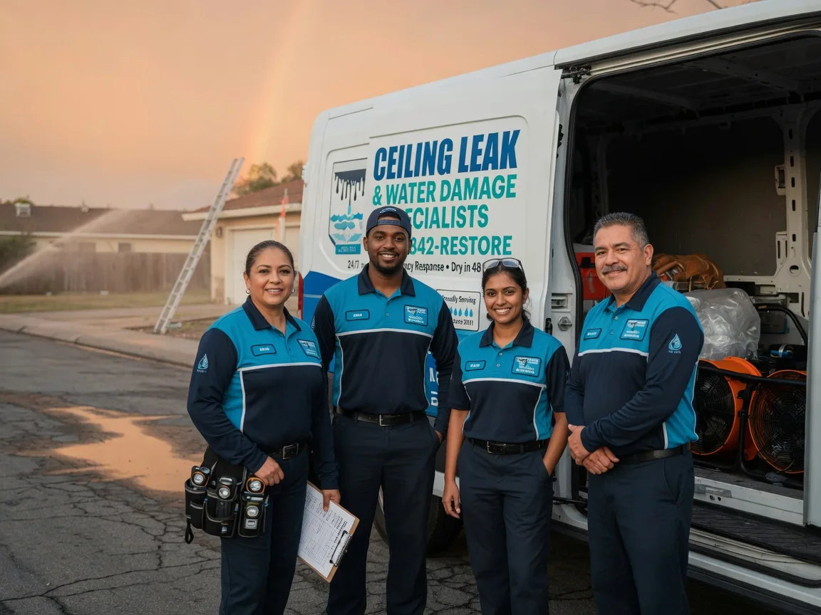 Ceiling Leak Cleanup company in Castro Valley, CA