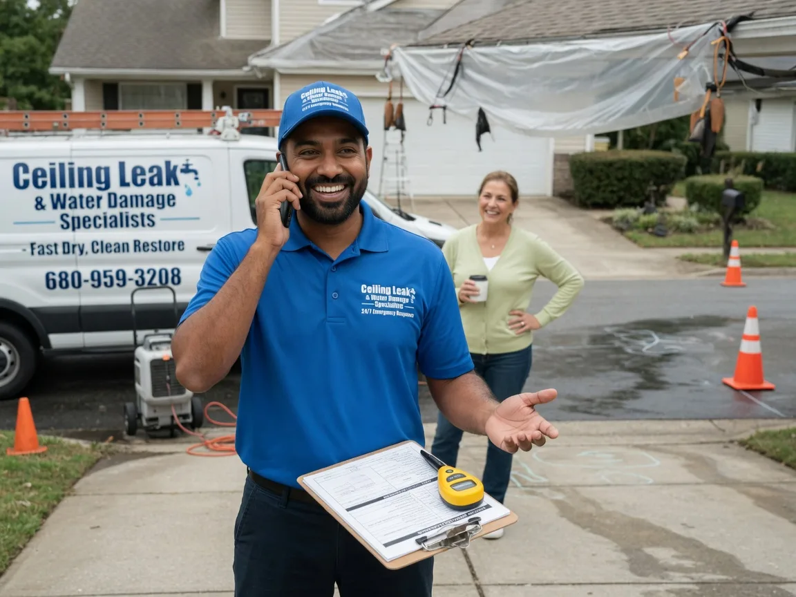 Ceiling Leak Cleanup Castro Valley, CA FAQs